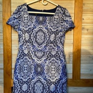 Knee length Talbots designed dress